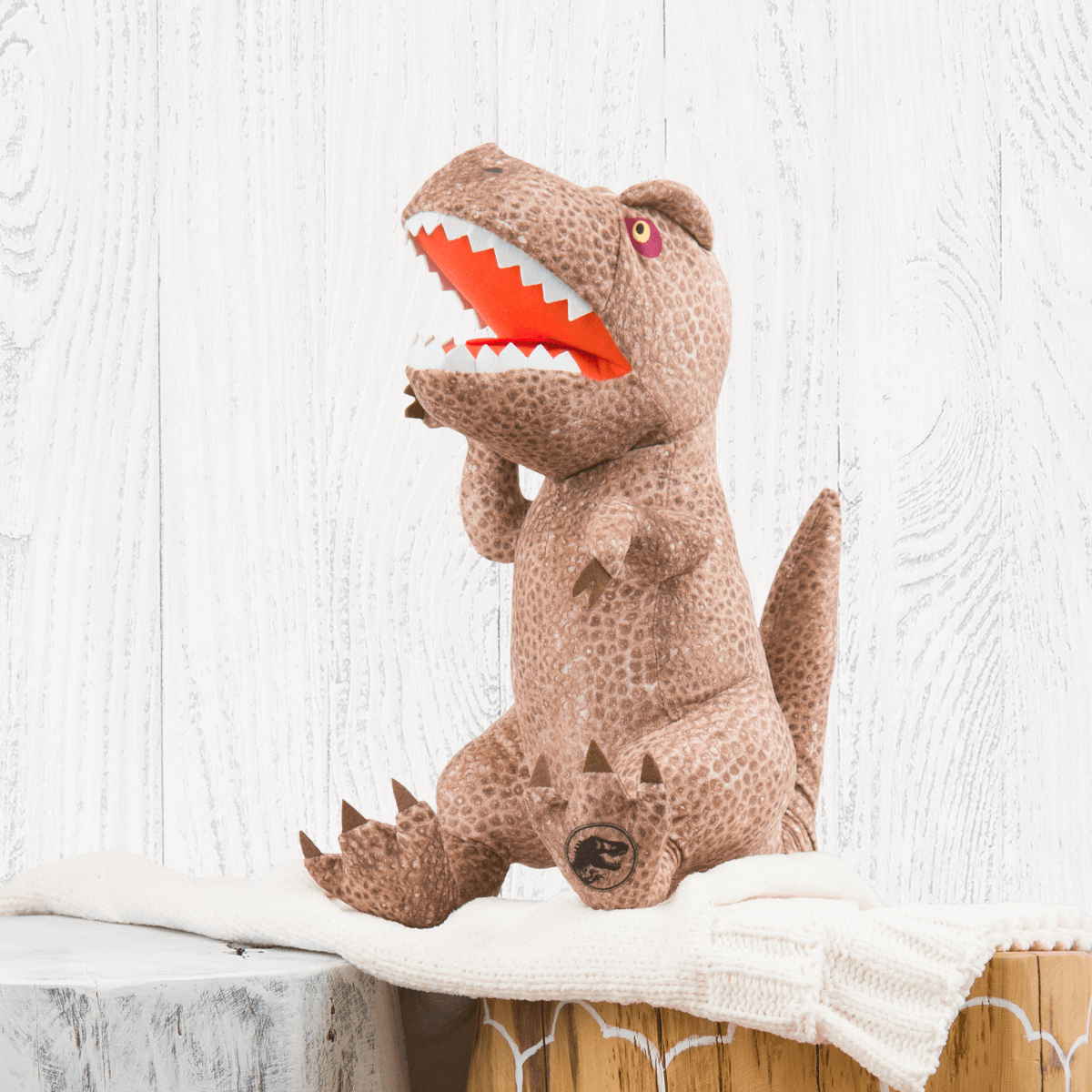 Jurassic world t 2024 rex stuffed animal