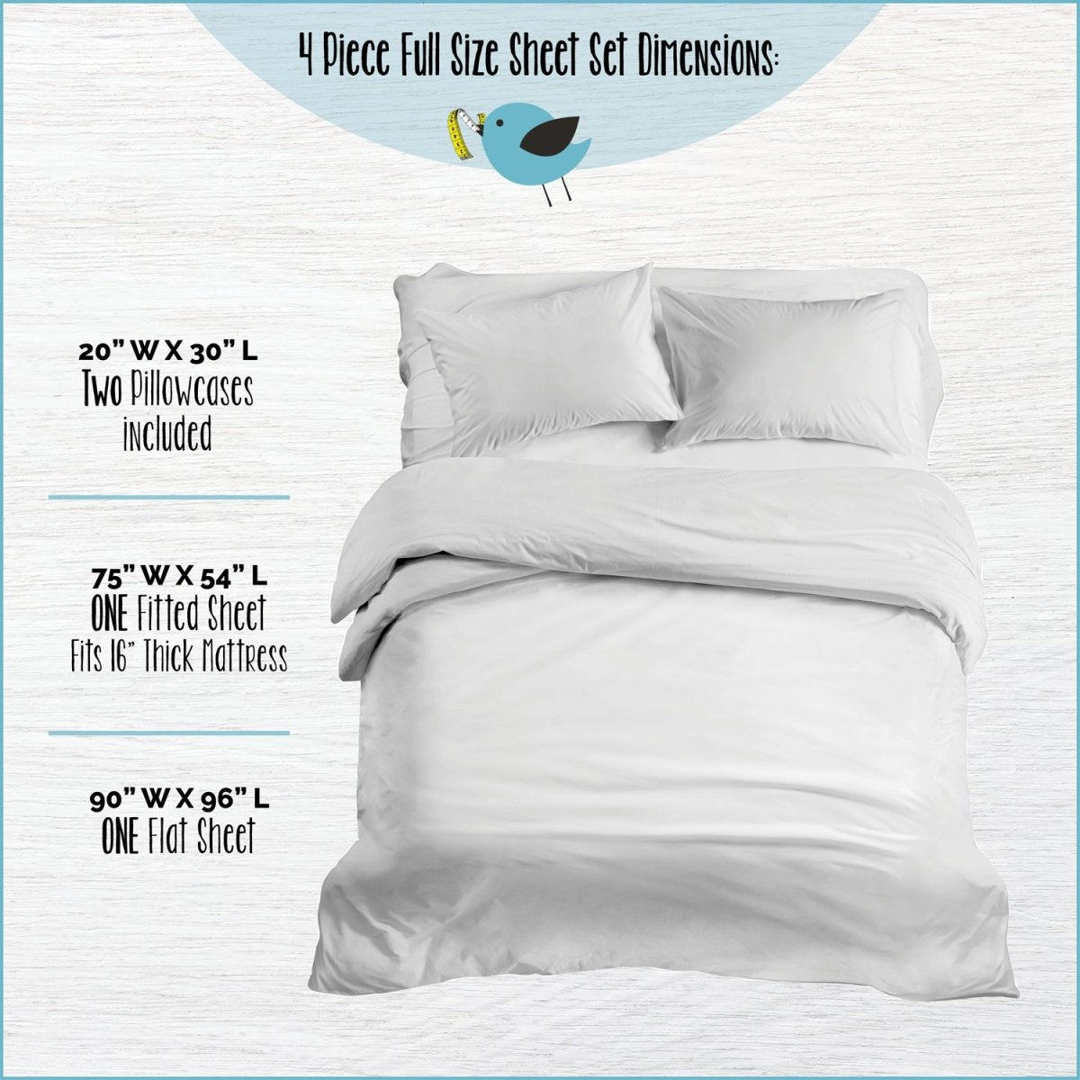 Organic Cotton PAW Patrol™ 4-Piece Sheet Set - Full - Childrens Bedding, Kids Bedding, Morning Bird Bed & Bath
