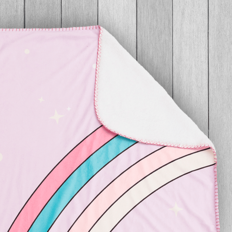 Squishmallows Sherpa Throw - Ultra Soft - Childrens Bedding, Kids Bedding, Morning Bird Bed & Bath